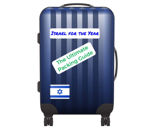 Packing for Your Year In Israel - The Ultimate Guide